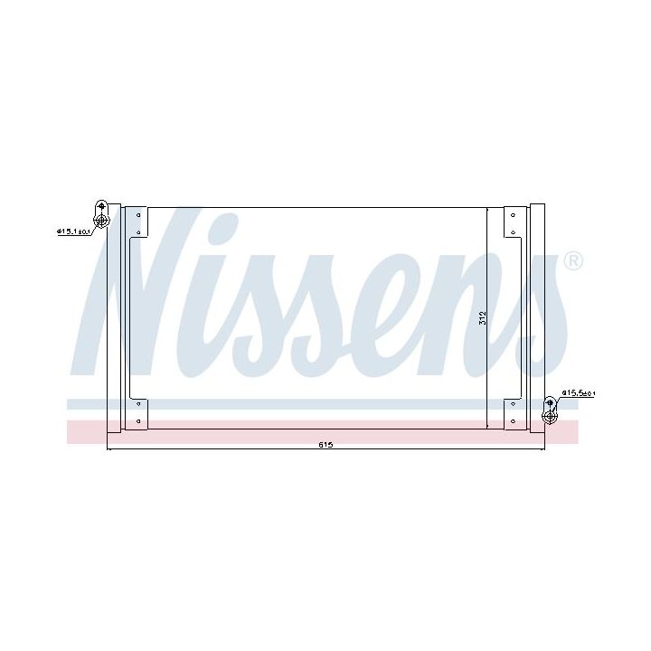 Kondensatorius, oro kondicionierius NISSENS 940025