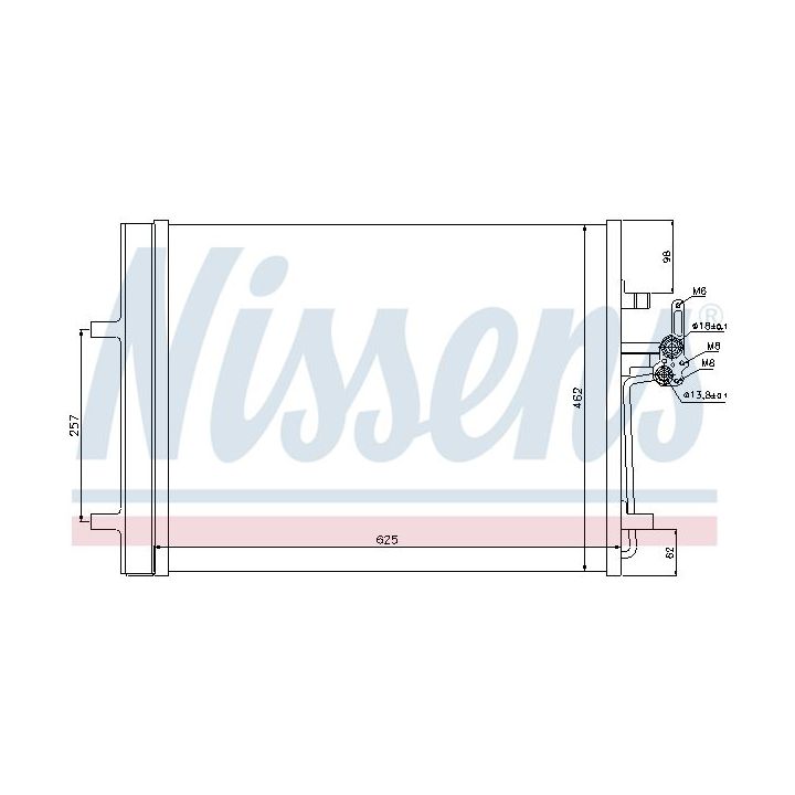 Kondensatorius, oro kondicionierius NISSENS 940044