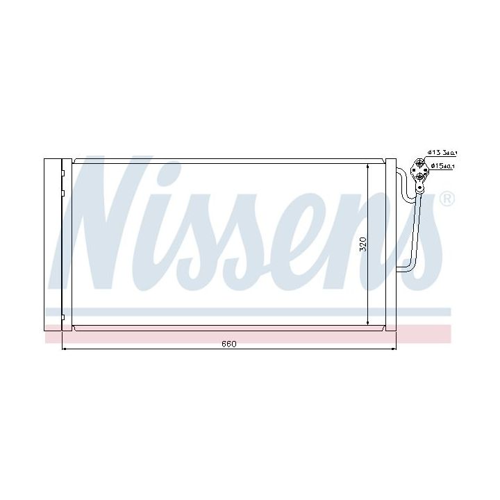 Kondensatorius, oro kondicionierius NISSENS 940118
