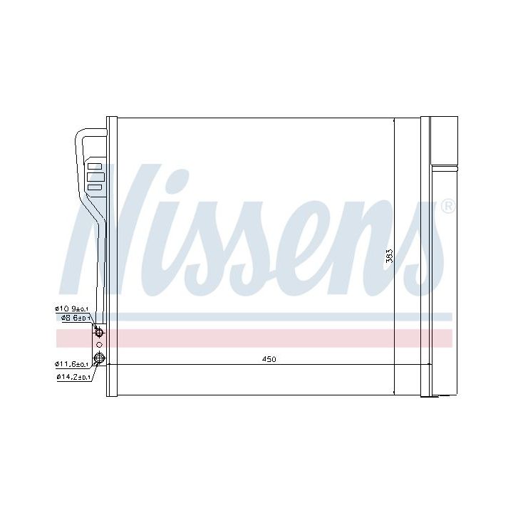 Kondensatorius, oro kondicionierius NISSENS 940185
