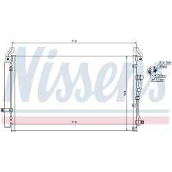 Kondensatorius, oro kondicionierius NISSENS 940212