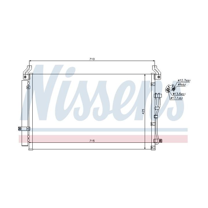 Kondensatorius, oro kondicionierius NISSENS 940212