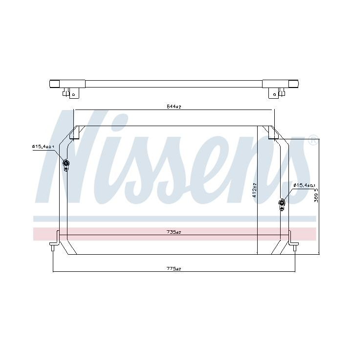 Kondensatorius, oro kondicionierius NISSENS 94056