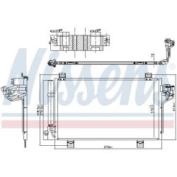 Kondensatorius, oro kondicionierius NISSENS 940723