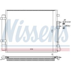 Kondensatorius, oro kondicionierius NISSENS 940821