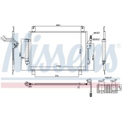 Kondensatorius, oro kondicionierius NISSENS 940836