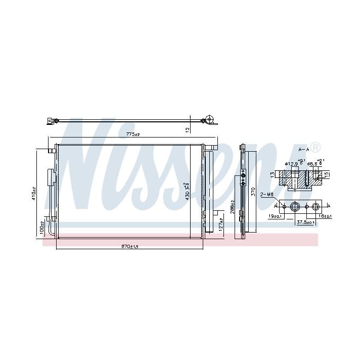 Kondensatorius, oro kondicionierius NISSENS 940863