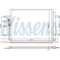 Kondensatorius, oro kondicionierius NISSENS 940931