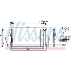 Kondensatorius, oro kondicionierius NISSENS 940939