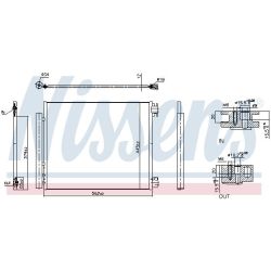 Kondensatorius, oro kondicionierius NISSENS 940949