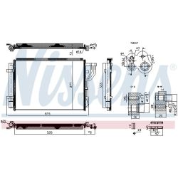 Kondensatorius, oro kondicionierius NISSENS 940959