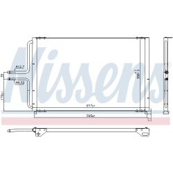 Kondensatorius, oro kondicionierius NISSENS 940997