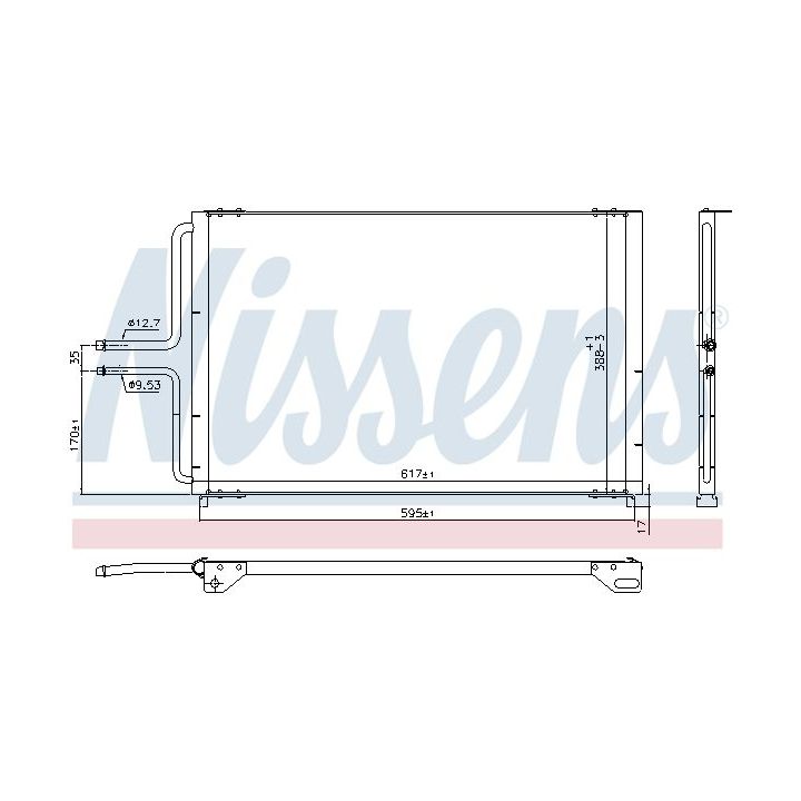 Kondensatorius, oro kondicionierius NISSENS 940997