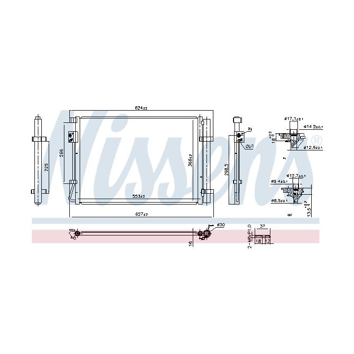 Kondensatorius, oro kondicionierius NISSENS 941161