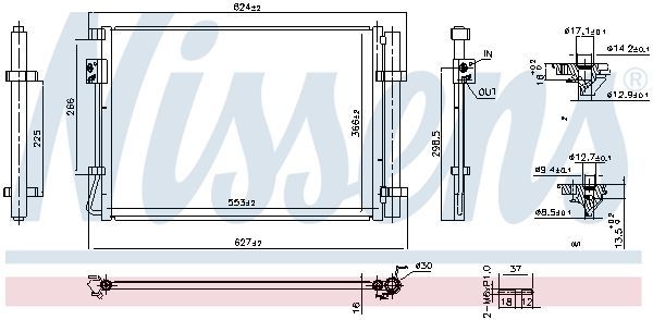 Kondensatorius, oro kondicionierius NISSENS 941161