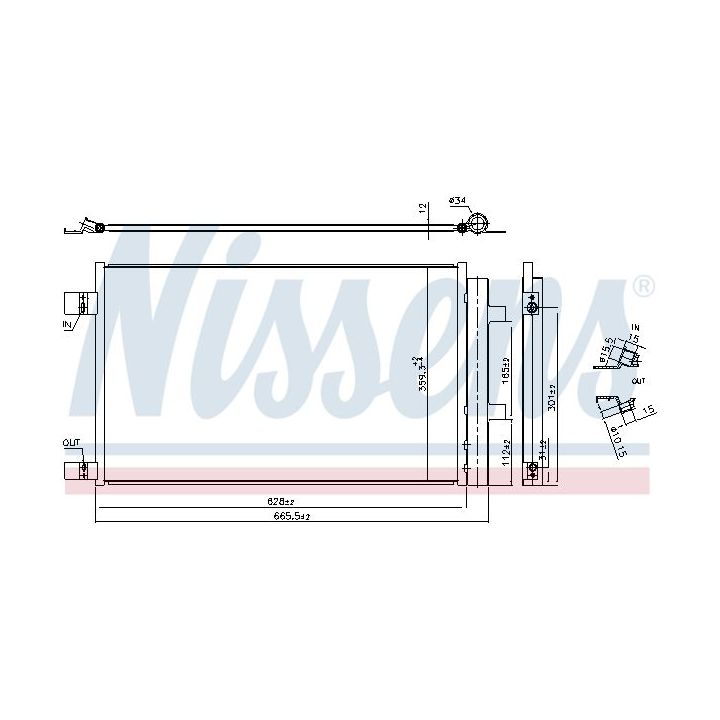 Kondensatorius, oro kondicionierius NISSENS 941284