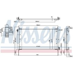 Kondensatorius, oro kondicionierius NISSENS 94217