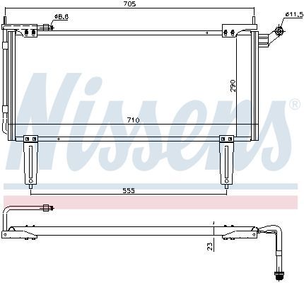 Kondensatorius, oro kondicionierius NISSENS 94351