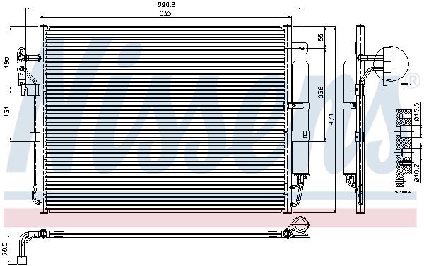 Kondensatorius, oro kondicionierius NISSENS 94962
