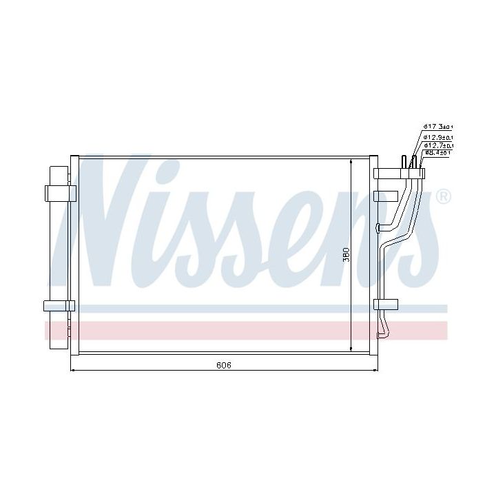Kondensatorius, oro kondicionierius NISSENS 94981