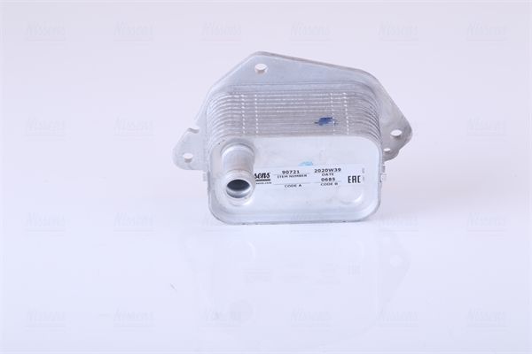 Alyvos aušintuvas, variklio alyva NISSENS 90721