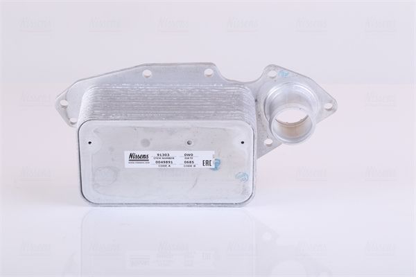 Alyvos aušintuvas, variklio alyva NISSENS 91303