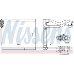Garintuvas, oro kondicionierius NISSENS 92380
