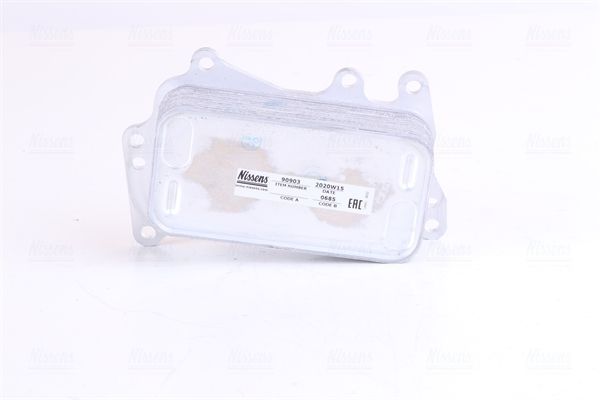 Alyvos aušintuvas, automatinė transmisija NISSENS 90903