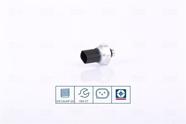 Slėgio jungiklis, oro kondicionavimas NISSENS 301009