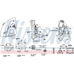 Kompresorius, įkrovimo sistema NISSENS 93128
