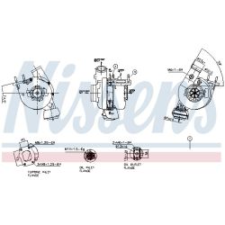 Kompresorius, įkrovimo sistema NISSENS 93483