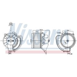 Vidaus pūtiklis NISSENS 87220