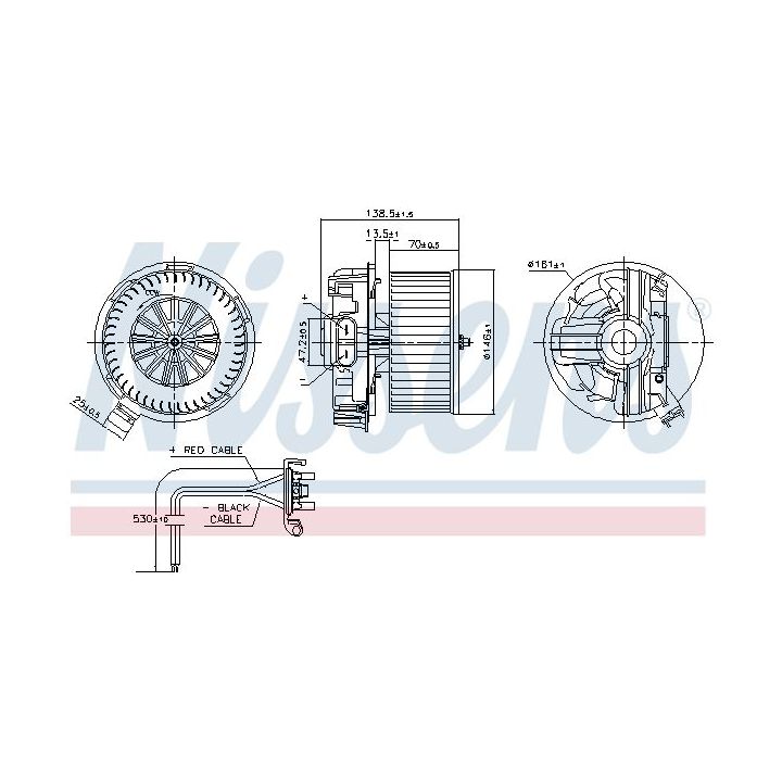 Vidaus pūtiklis NISSENS 87385