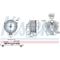 Vidaus pūtiklis NISSENS 87630