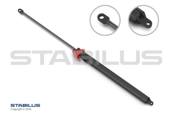 Dujinė spyruoklė, gaubtas STABILUS 6512AJ