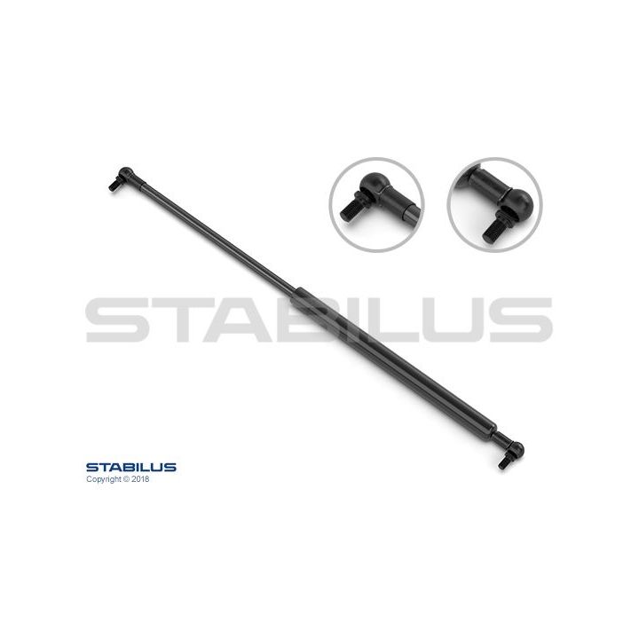 Dujinė spyruoklė, sulankstomas stogas STABILUS 9359BR