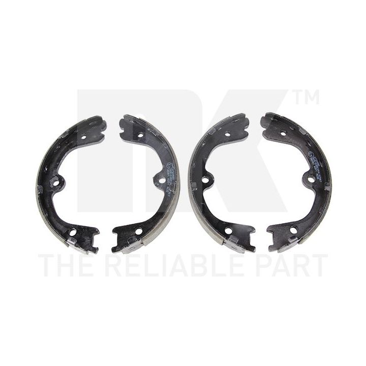 Stabdžių trinkelių komplektas, stovėjimo stabdis NK 2722880