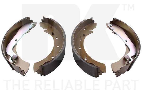 Stabdžių trinkelių komplektas, stovėjimo stabdis NK 2723480