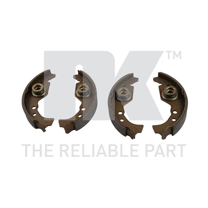 Stabdžių trinkelių komplektas, stovėjimo stabdis NK 2723486