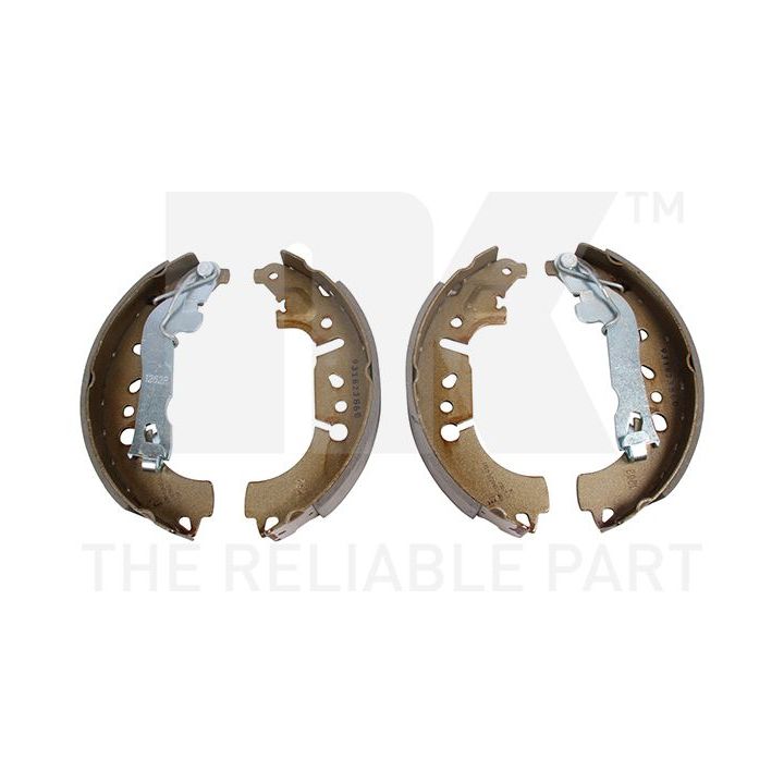 Stabdžių trinkelių komplektas, stovėjimo stabdis NK 2723860