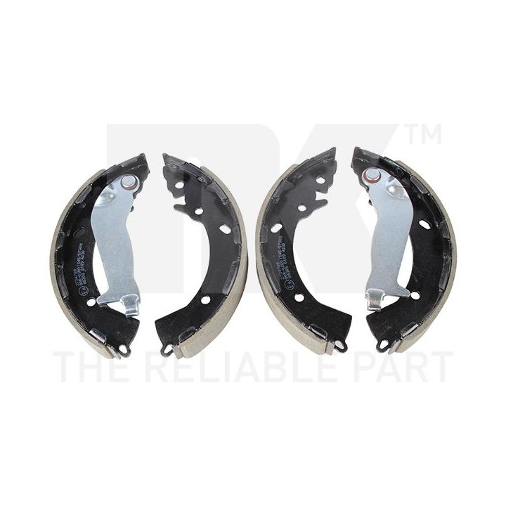 Stabdžių trinkelių komplektas, stovėjimo stabdis NK 2734789