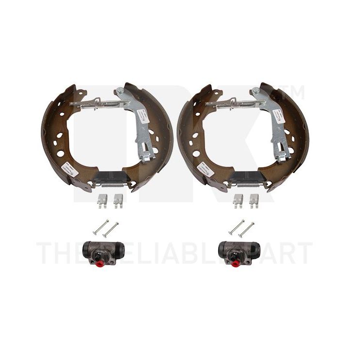 Stabdžių trinkelių komplektas NK 442372502