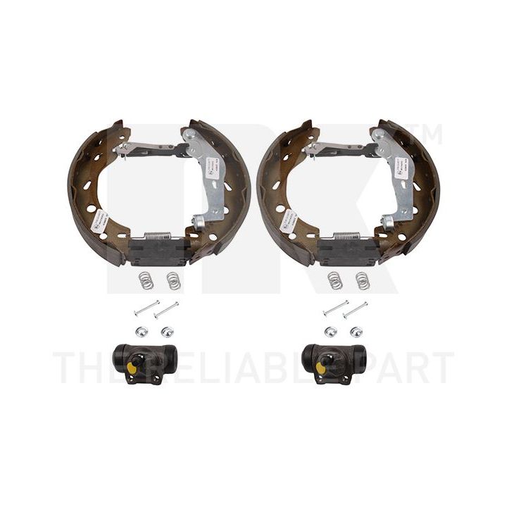 Stabdžių trinkelių komplektas NK 443367101