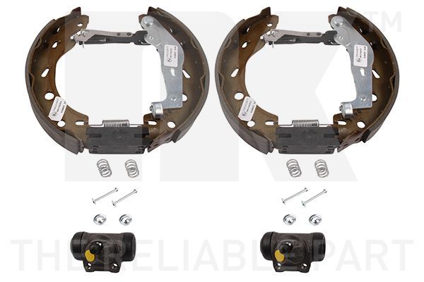 Stabdžių trinkelių komplektas NK 443367101