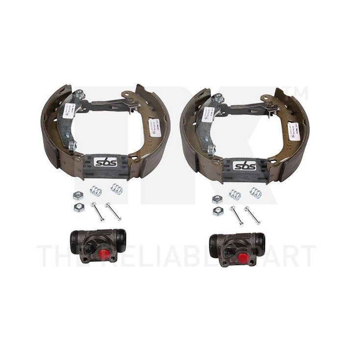 Stabdžių trinkelių komplektas NK 443947602