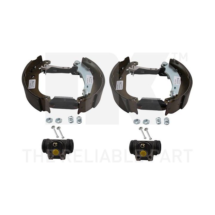 Stabdžių trinkelių komplektas NK 443947607