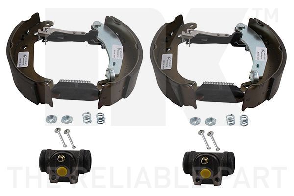 Stabdžių trinkelių komplektas NK 443947607