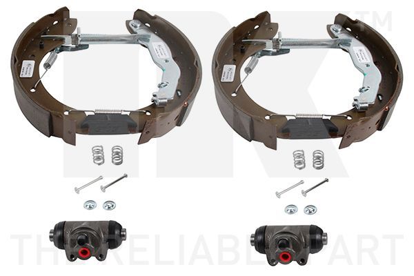 Stabdžių trinkelių komplektas NK 443957501