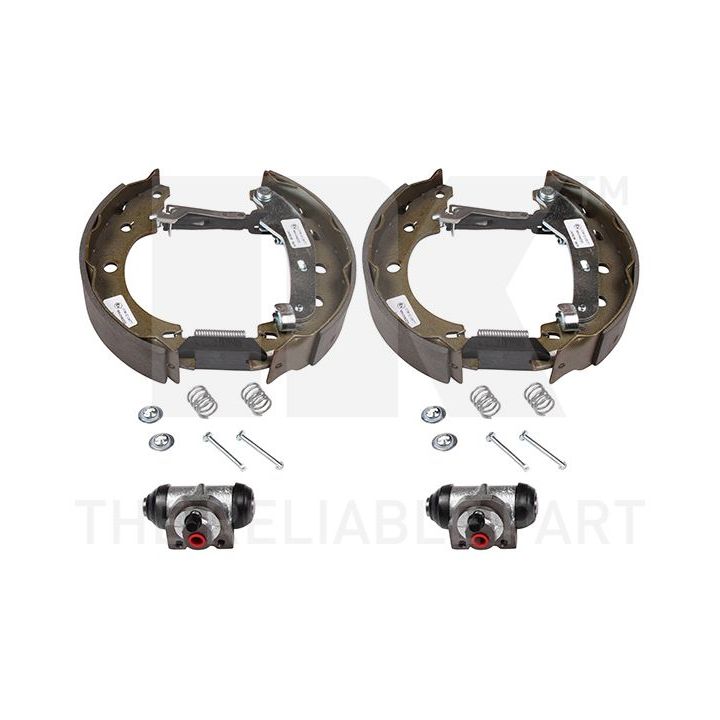 Stabdžių trinkelių komplektas NK 443963501