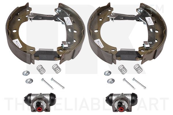 Stabdžių trinkelių komplektas NK 443963501